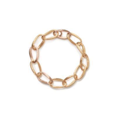 Lovelænke armbånd, mellem - 18 cm - Love Bracelet & Collier