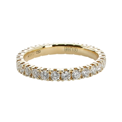 Classic alliancering 0,68 ct. tw/si - Allianceringe (hel og halv)