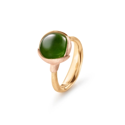 Lotus ring 2 med serpentin - Lotus