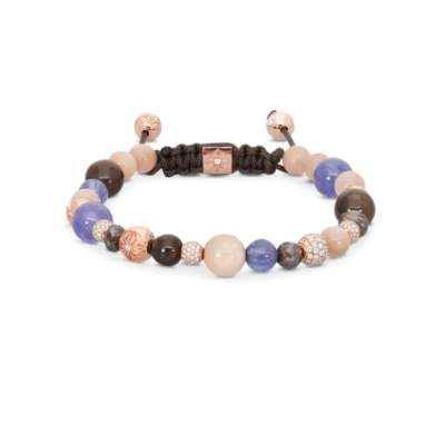 Multisize SHAMBALLA® Non-Braided Bracelet, 18 kt. rosaguld - Shamballa Jewels