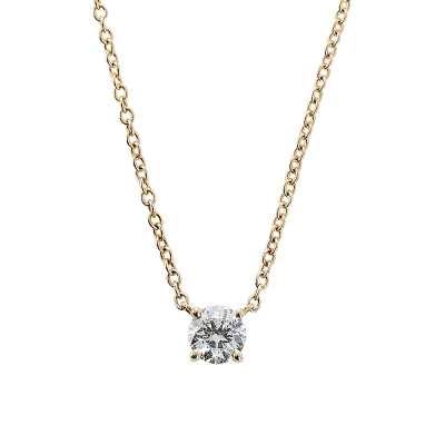 Solitaire halskæde 0,40 ct. tw/si - Gram Collection