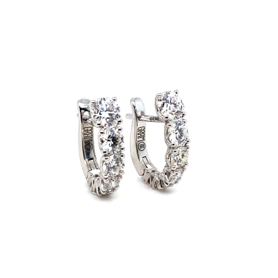 Diamant creoler i forløb 1,88 ct. river/si - Creoler/hoops